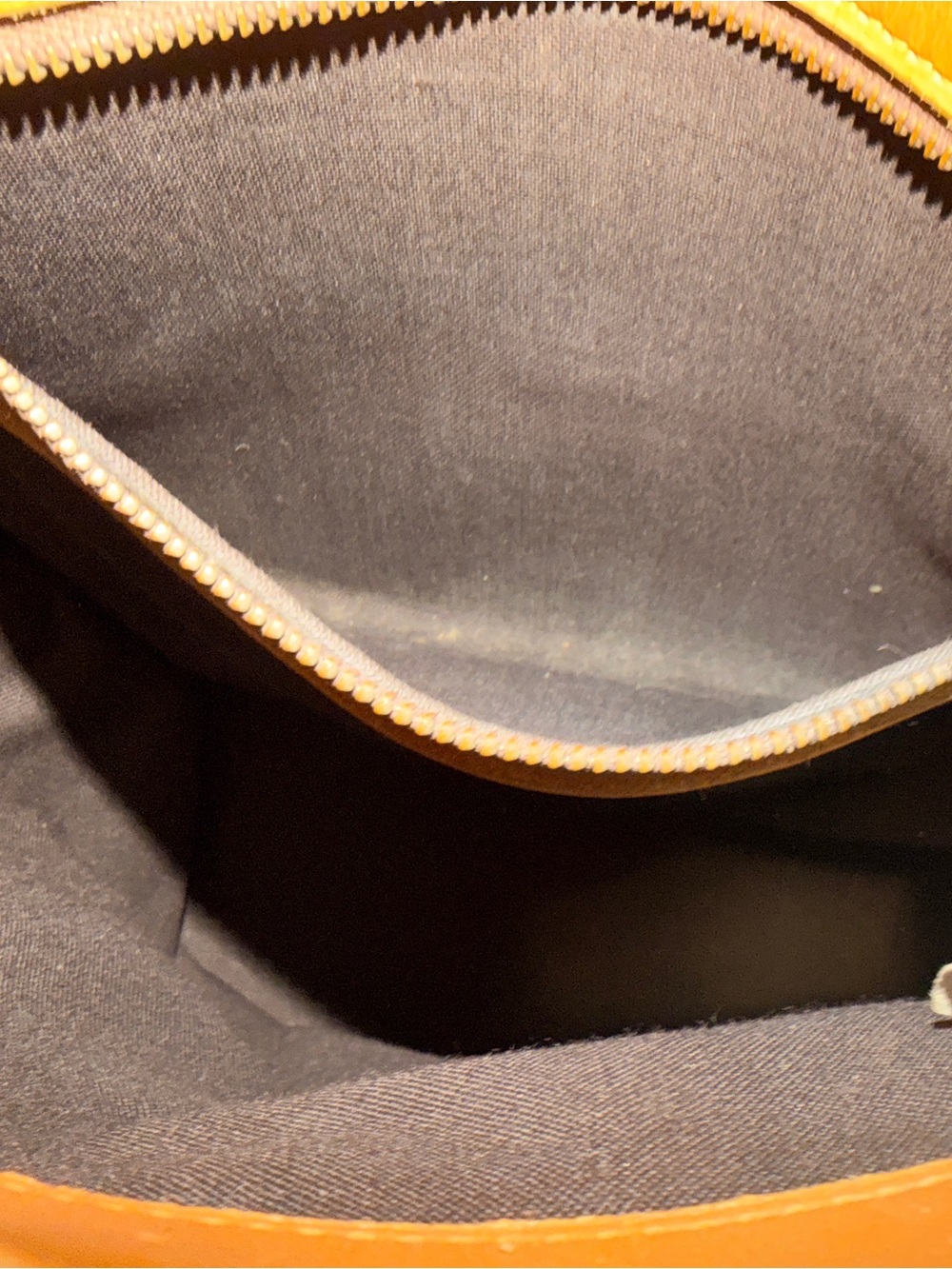 Louis Vuitton Vintage 1970’s Brown Monogram and Tan Leather Bucket Bag COA - Picture 11 of 13